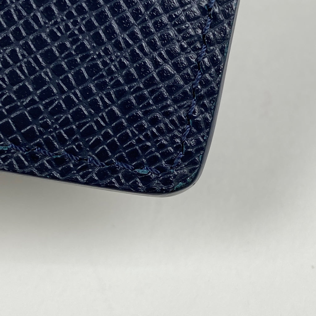 ルイ・ヴィトン ポルトフォイユ ブラザ 二つ折り 長財布 タイガ ブルーマリーヌ M30502 メンズ 【中古】brbag