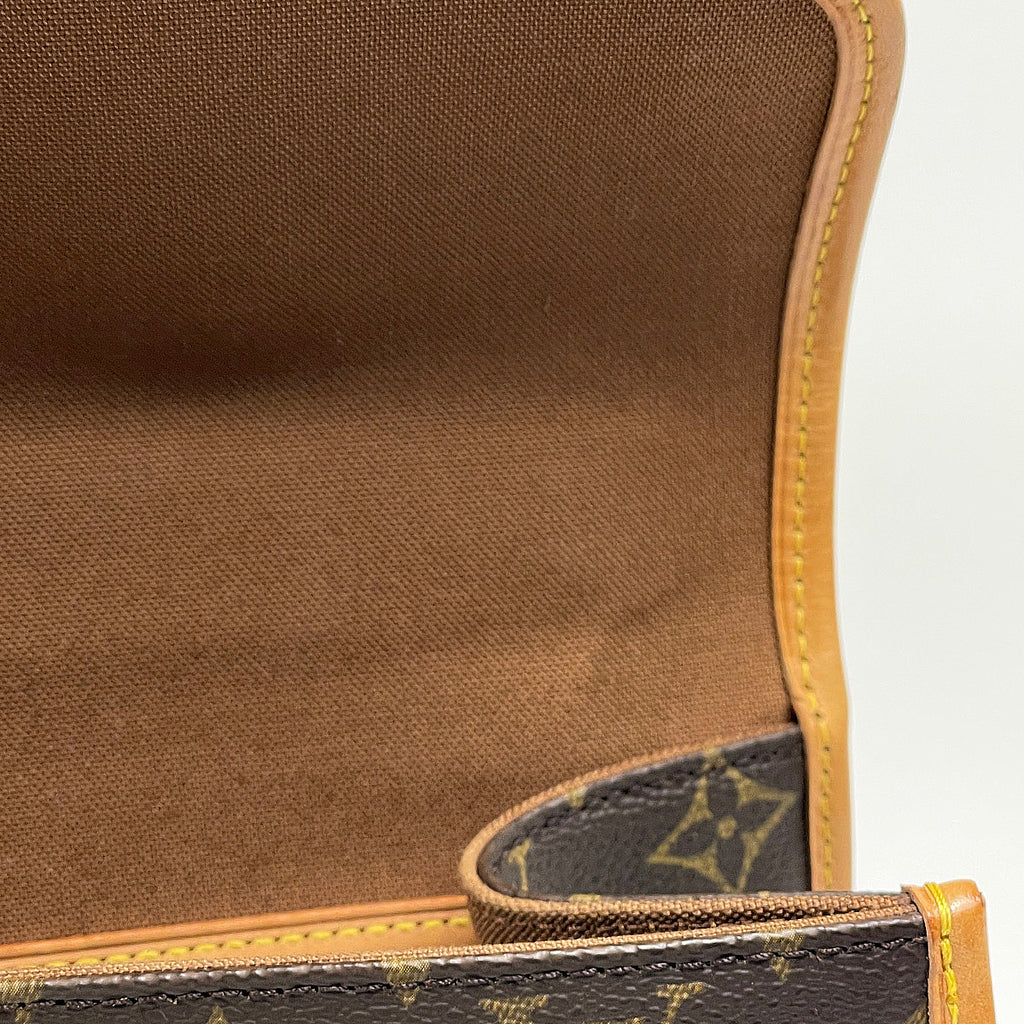 ルイ・ヴィトン ベルエア 手提げ 斜め掛け ショルダーバッグ 2WAY ハンドバッグ モノグラム ブラウン M51122 レディース 【中古】brbag