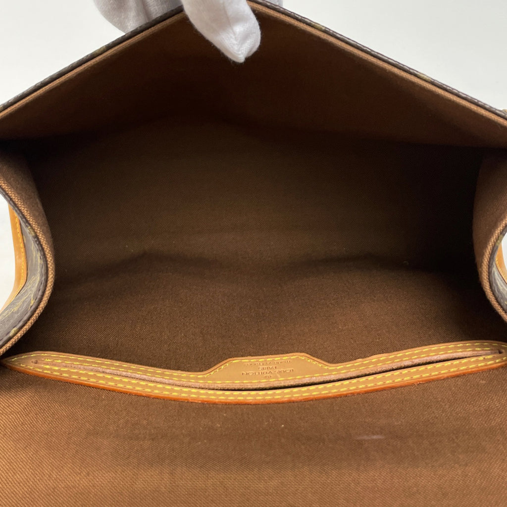 ルイ・ヴィトン ベルエア 手提げ 斜め掛け ショルダーバッグ 2WAY ハンドバッグ モノグラム ブラウン M51122 レディース 【中古】brbag