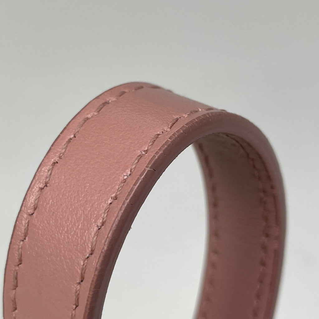 サルヴァトーレフェラガモ ダブルガンチーニ チェーンショルダーバッグ 斜め掛け ショルダーバッグ レザー ピンク AB-21 M168 レディース 【中古】brbag