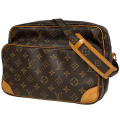 ルイ・ヴィトン ナイル 斜め掛け ショルダーバッグ モノグラム ブラウン M45244 レディース 【中古】brbag