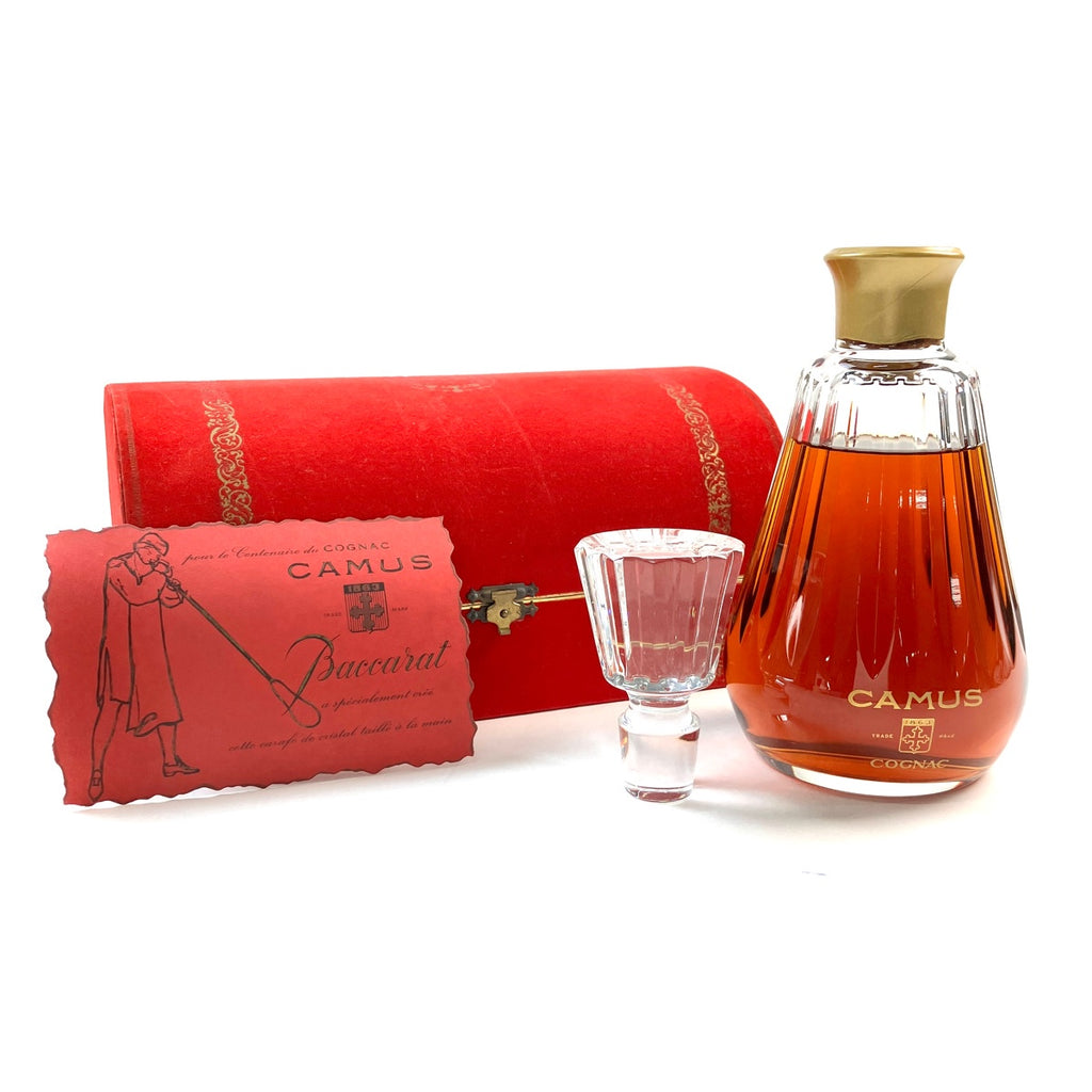 カミュ CAMUS カラフェ バカラボトル 700ml ブランデー コニャック 【古酒】liqbb