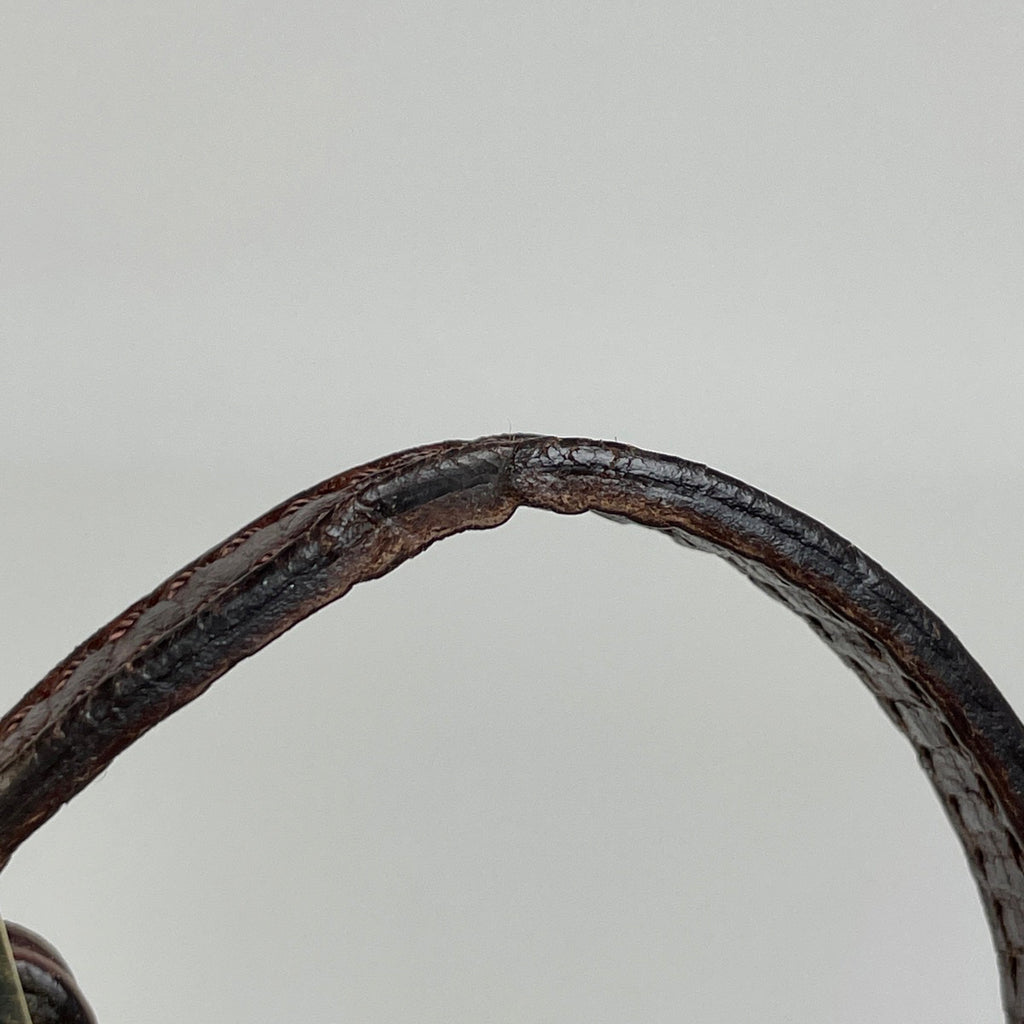 フェンディ ズッキーノ柄 ショルダーバッグ 斜め掛け ショルダーバッグ キャンバス ブラウン 8BT075 レディース 【中古】brbag