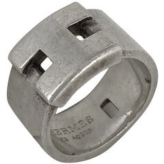 エルメス ヘラクレス リング Hロゴ 指輪 リング 12 シルバー925 シルバー レディース 【中古】bracc