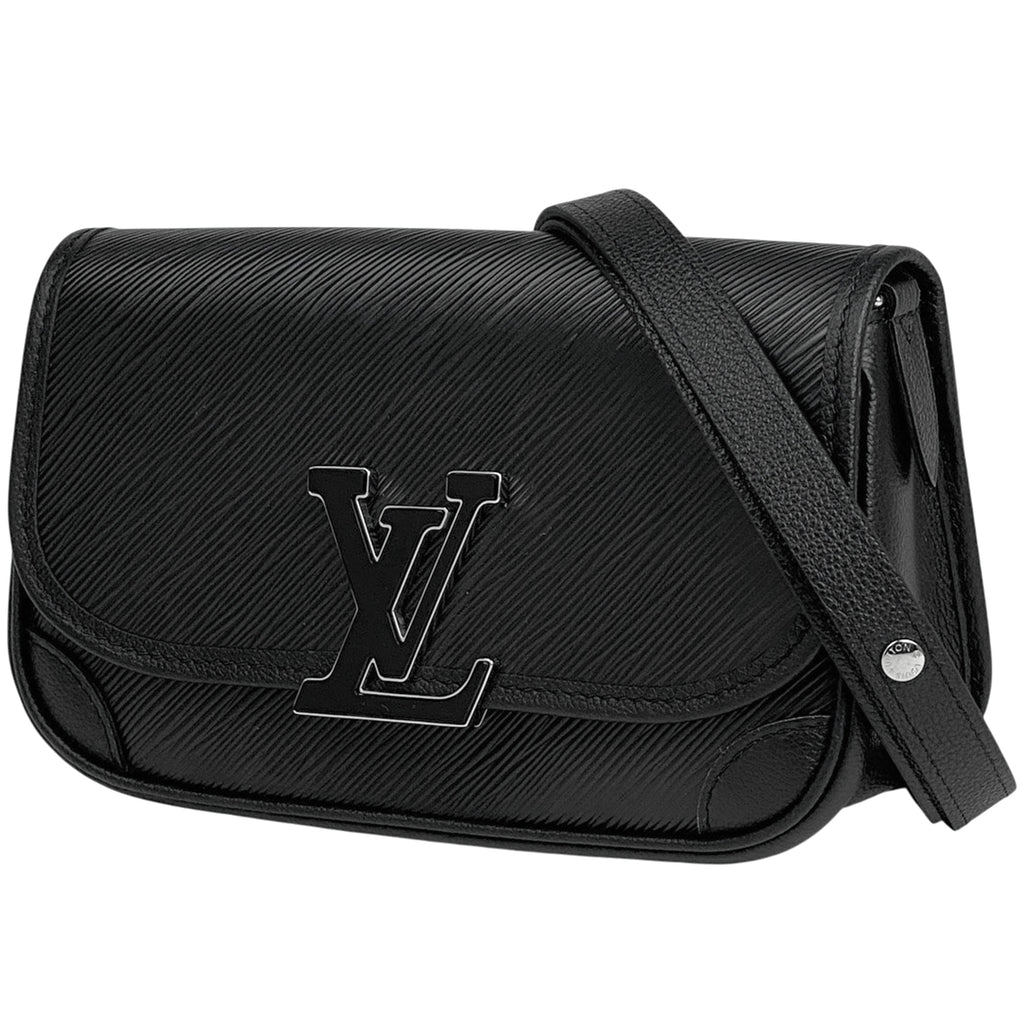 ルイ・ヴィトン ビュシ NM LV イニシャル ショルダーバッグ エピ ノワール(ブラック) M59386 レディース 【中古】brbag
