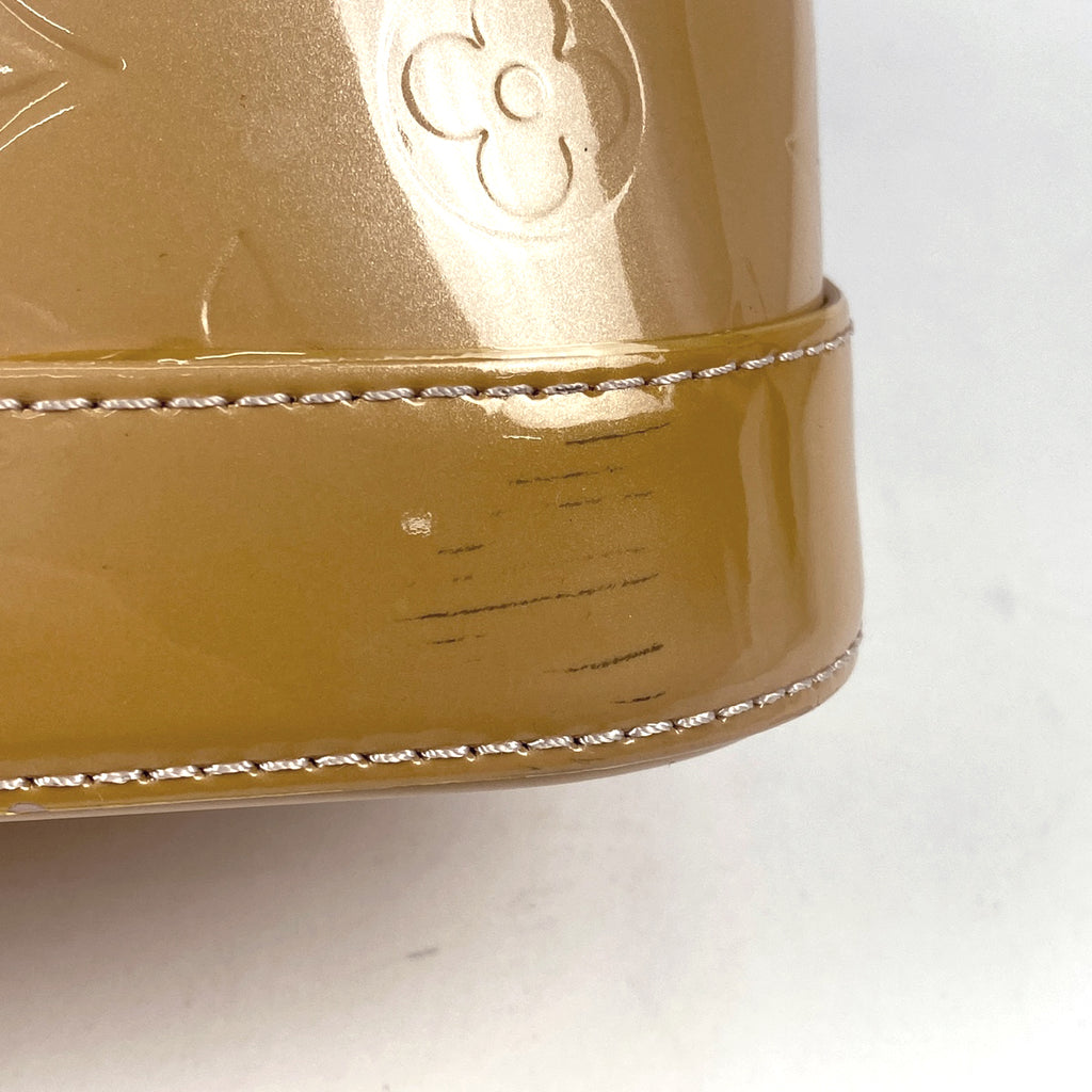 ルイ・ヴィトン アルマPM 手提げ ハンドバッグ モノグラムヴェルニ ローズフロランタン M91614 レディース 【中古】brbag