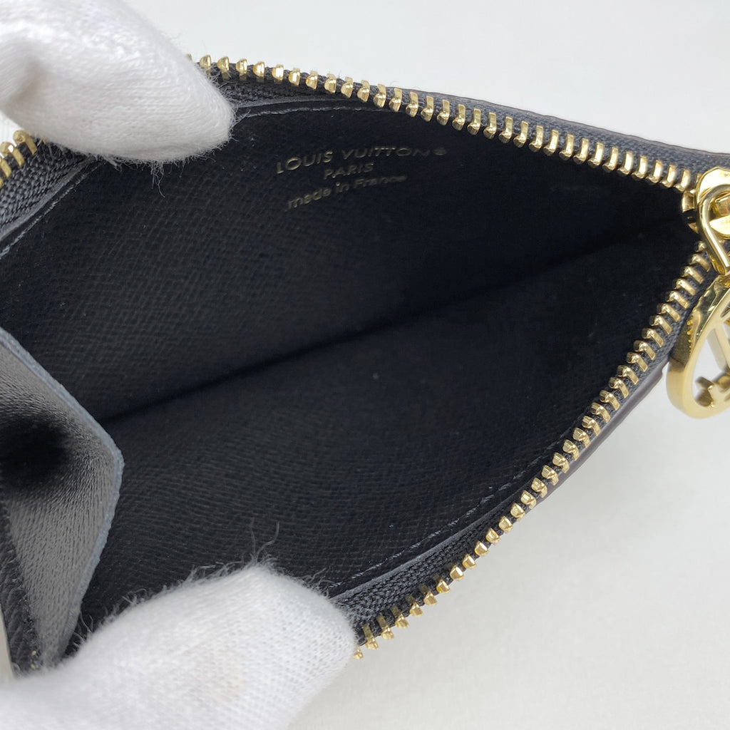 ルイ・ヴィトン ポルト カルト ロミー コインケース カードケース モノグラムリバース ブラウン M81912 レディース 【中古】brbag