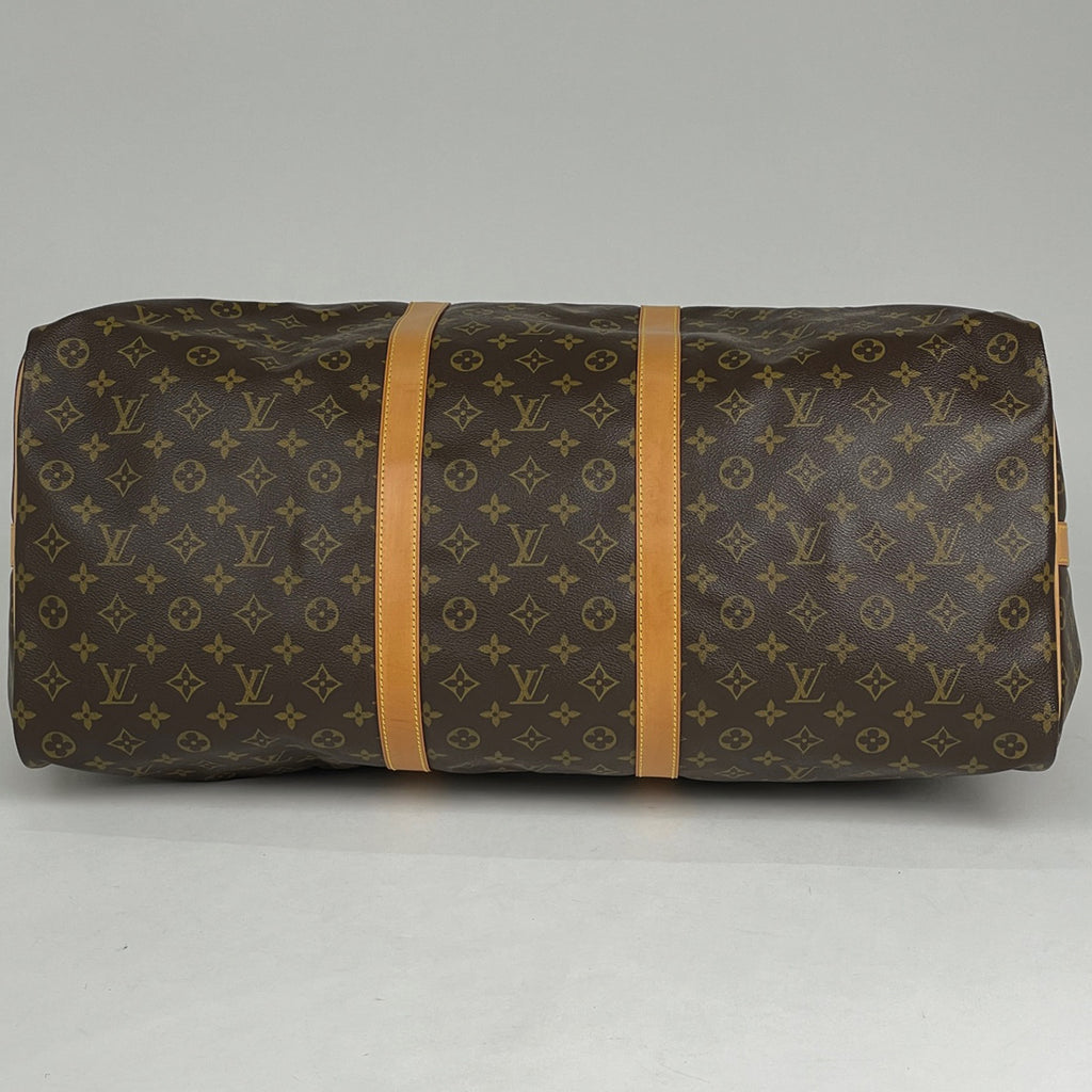 ルイ・ヴィトン キーポル バンドリエール 60 2WAY ショルダーバッグ ボストンバッグ モノグラム ブラウン M41412 レディース 【中古】brbag