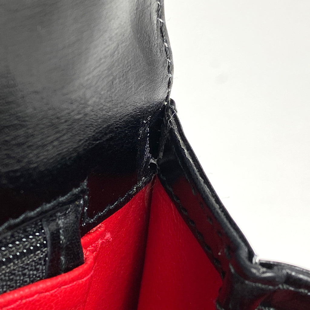 グッチ バンブー ハンドバッグ 2WAY ショルダーバッグ オールドグッチ 00014480633 ハンドバッグ レザー ブラック レディース 【中古】brbag