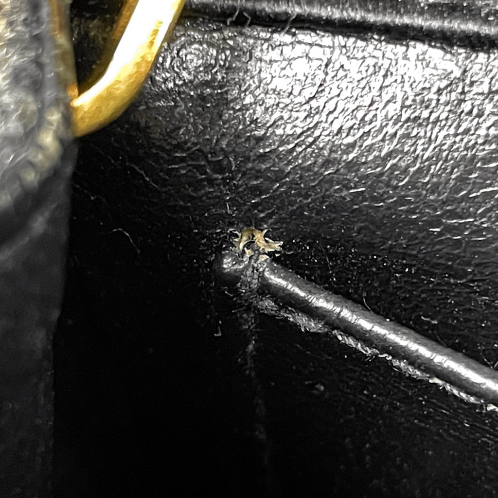 シャネル ココマーク チェーン ショルダーバッグ マトラッセ ショルダーバッグ ファブリック グレー ブラック レディース 【中古】brbag