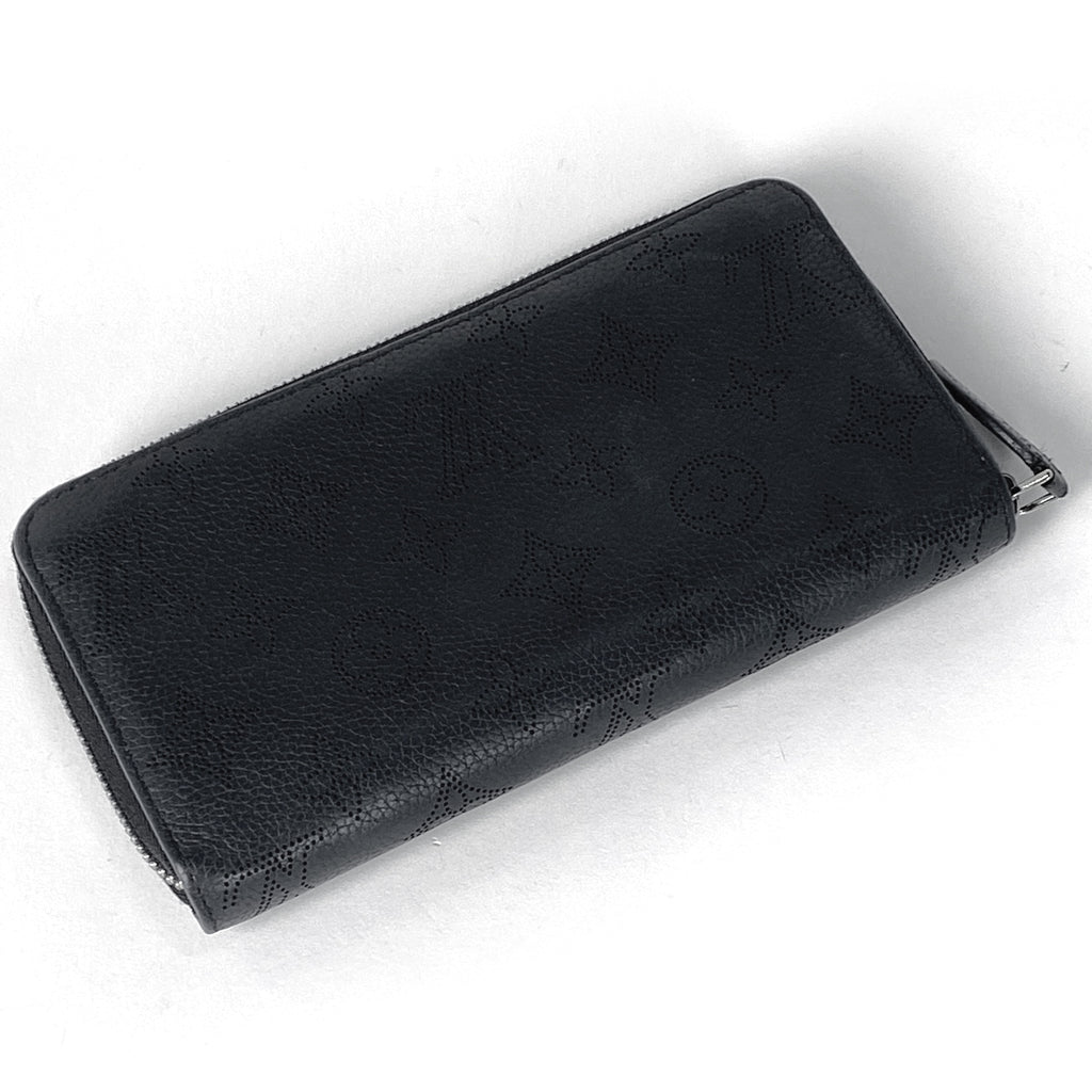 ルイ・ヴィトン ジッピー ウォレット ラウンドジップ ラウンドファスナー 長財布 モノグラムマヒナ ノワール(ブラック) M61867 レディース 【中古】brbag