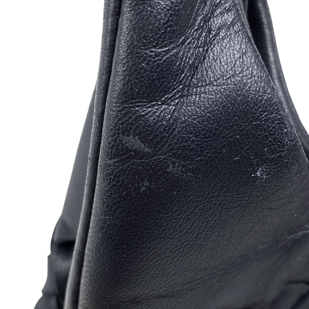 ボッテガヴェネタ イントレチャート ハンドバッグ ショルダーバッグ ナッパ ハンドバッグ レザー ネイビー B02377265E レディース 【中古】brbag