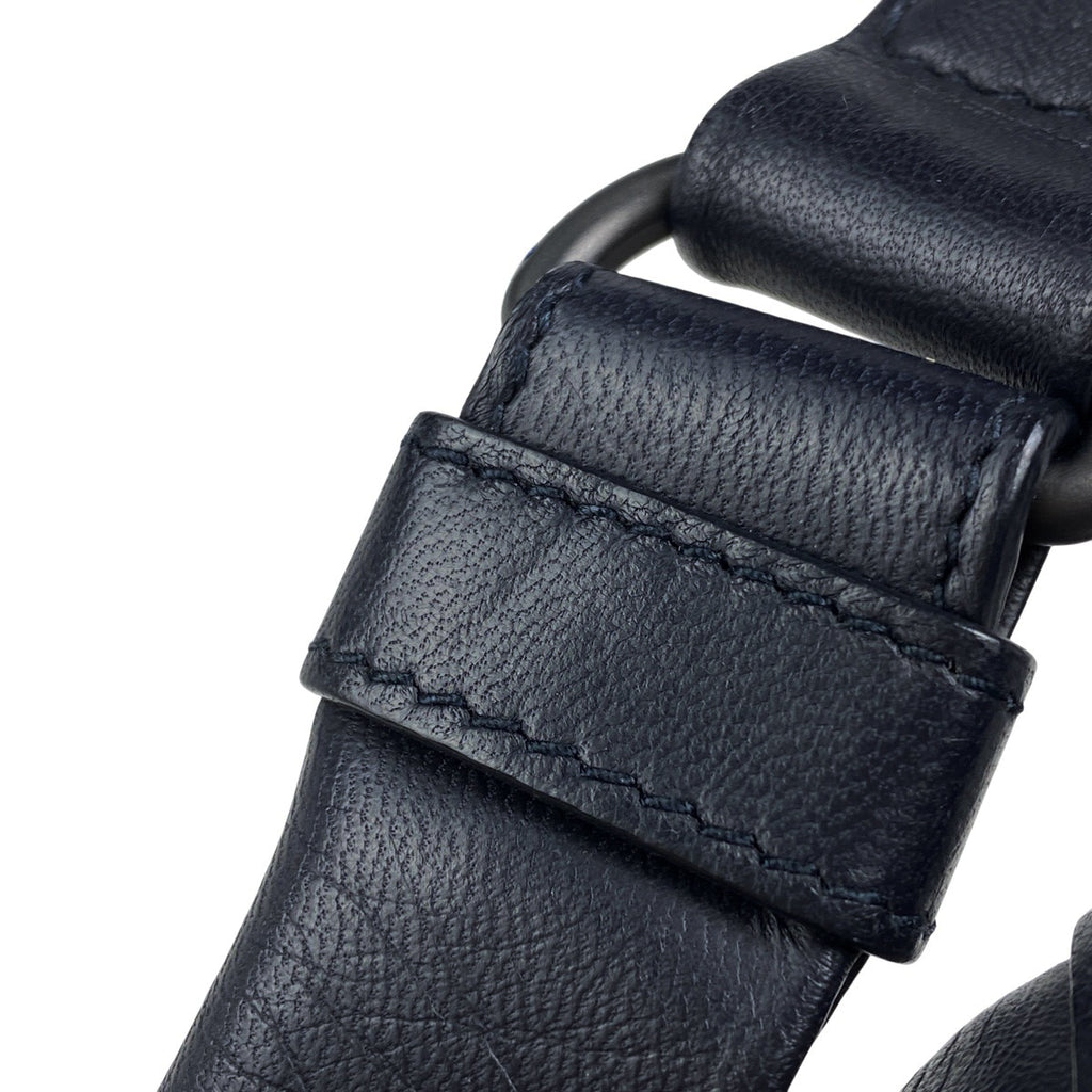 ボッテガヴェネタ イントレチャート ハンドバッグ ショルダーバッグ ナッパ ハンドバッグ レザー ネイビー B02377265E レディース 【中古】brbag