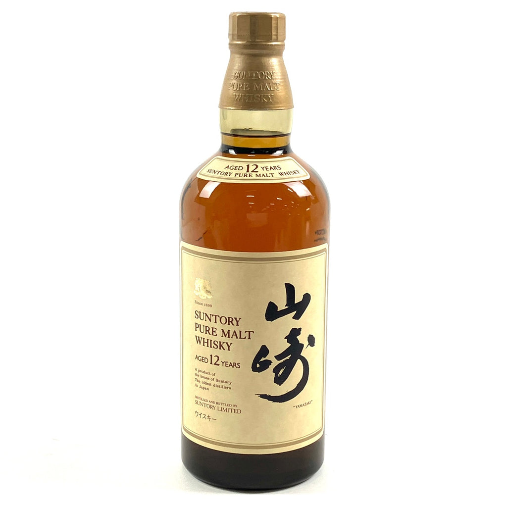 【東京都内限定お届け】 サントリー SUNTORY 山崎 12年 ピュアモルト 向獅子 750ml 国産ウイスキー 【古酒】liqbb