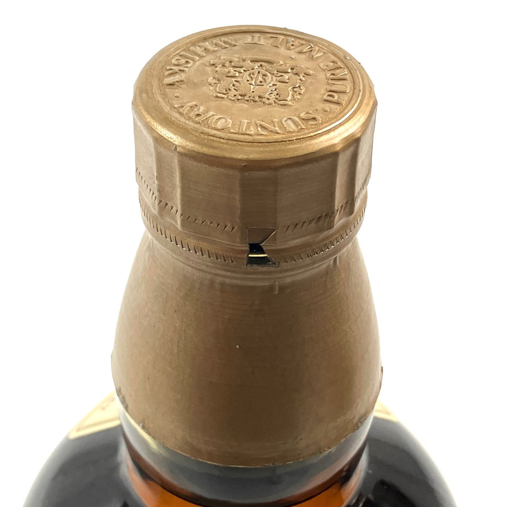 【東京都内限定お届け】 サントリー SUNTORY 山崎 12年 ピュアモルト 向獅子 750ml 国産ウイスキー 【古酒】liqbb