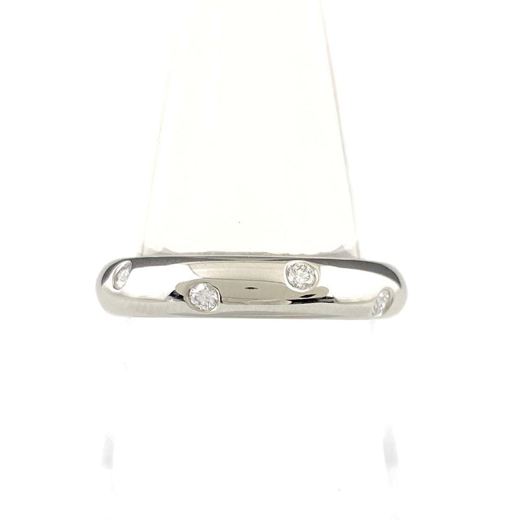 ティファニー ドッツ リング プラチナ 指輪 メレダイヤ リング 13号 Pt950 ダイヤモンド レディース 【中古】brjwl