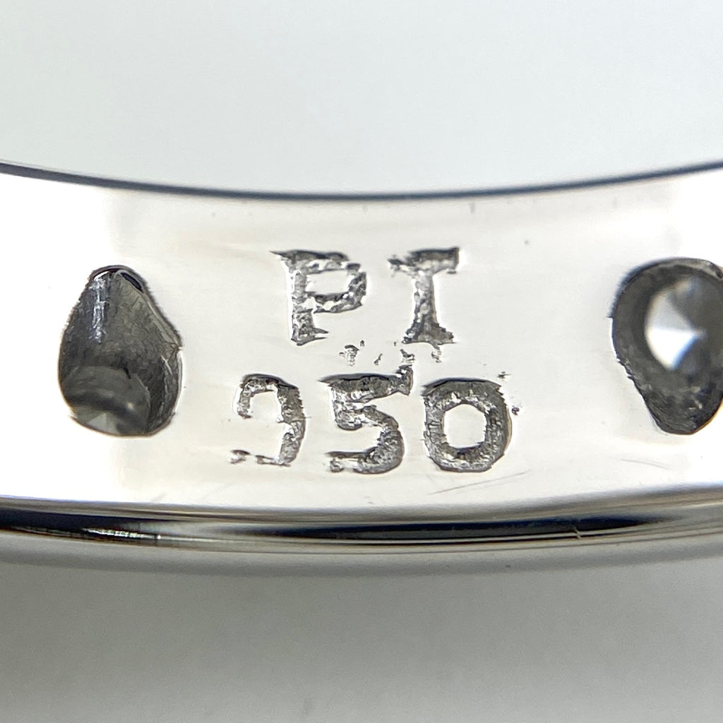 ティファニー ドッツ リング プラチナ 指輪 メレダイヤ リング 13号 Pt950 ダイヤモンド レディース 【中古】brjwl