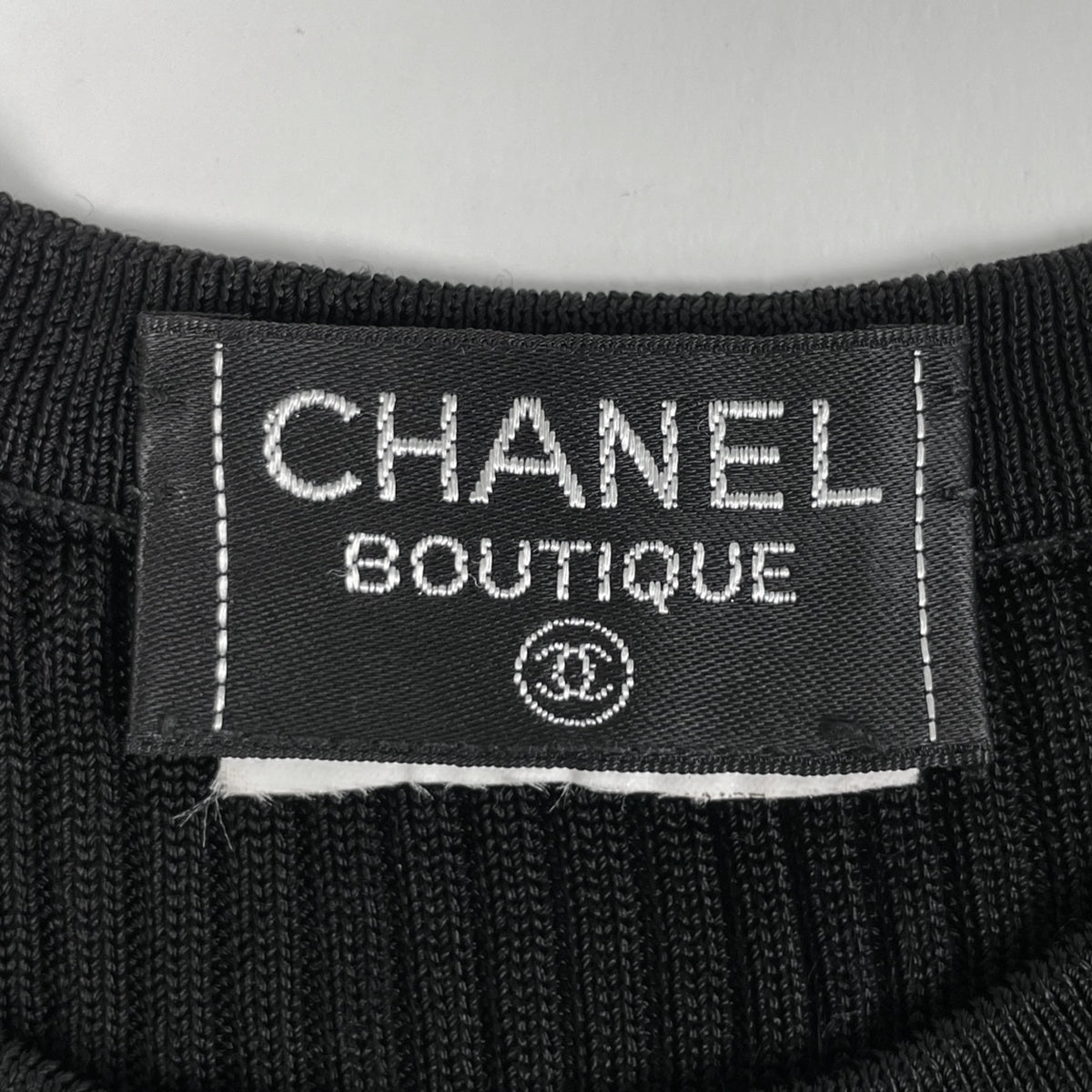 バイセル公式】シャネル ココマークボタン ノースリーブ ニット