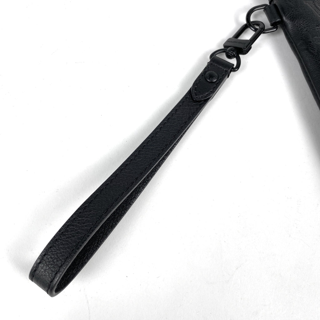 ルイ・ヴィトン ポシェット トゥ ゴー モノグラムシャドウ セカンドバッグ クラッチバッグ モノグラム ノワール(ブラック) M81570 メンズ 【中古】brbag