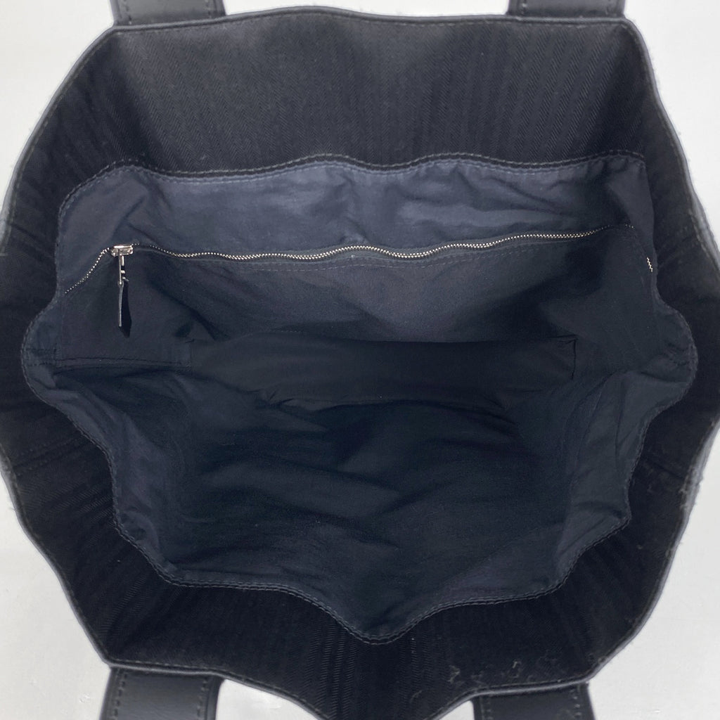 エルメス アカプルコ カバス MM ハンドバッグ Hロゴ トートバッグ トワルシェブロン ブラック レディース 【中古】brbag