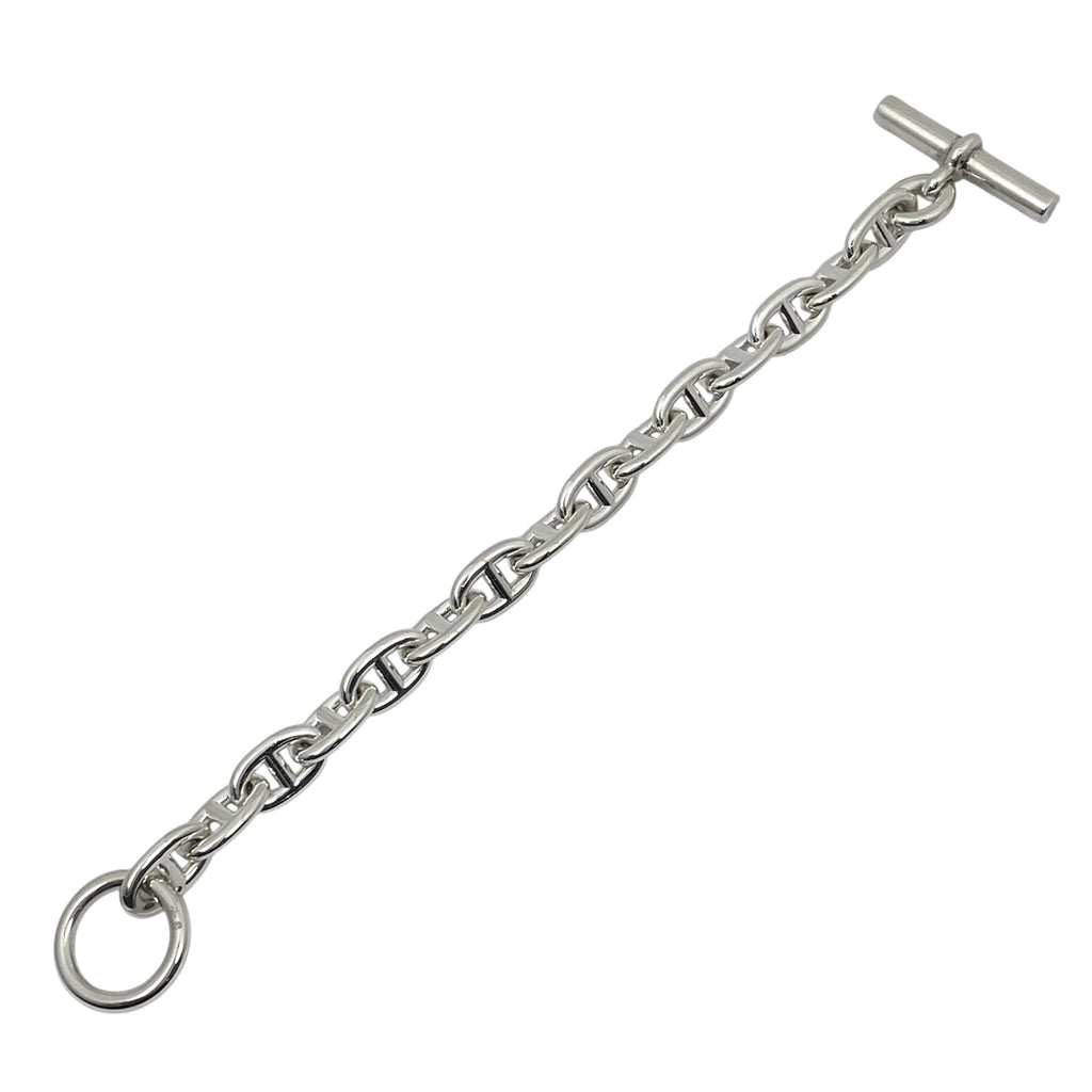 エルメス シェーヌダンクル PM 15コマ ブレスレット シルバー925 シルバー レディース 【中古】bracc