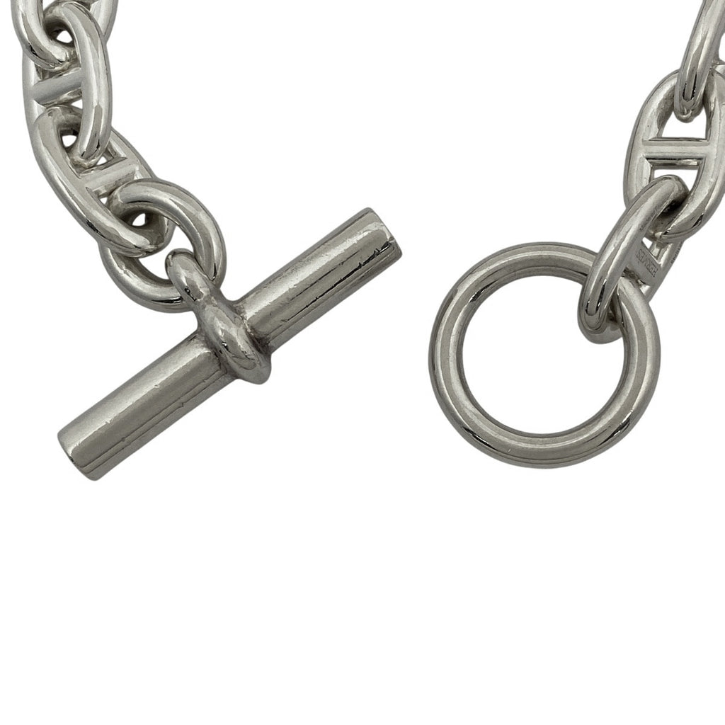 エルメス シェーヌダンクル PM 15コマ ブレスレット シルバー925 シルバー レディース 【中古】bracc