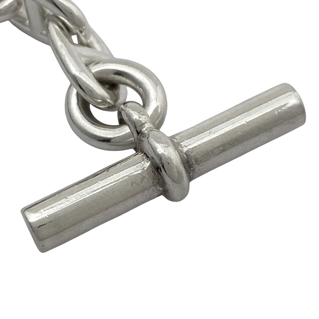 エルメス シェーヌダンクル PM 15コマ ブレスレット シルバー925 シルバー レディース 【中古】bracc