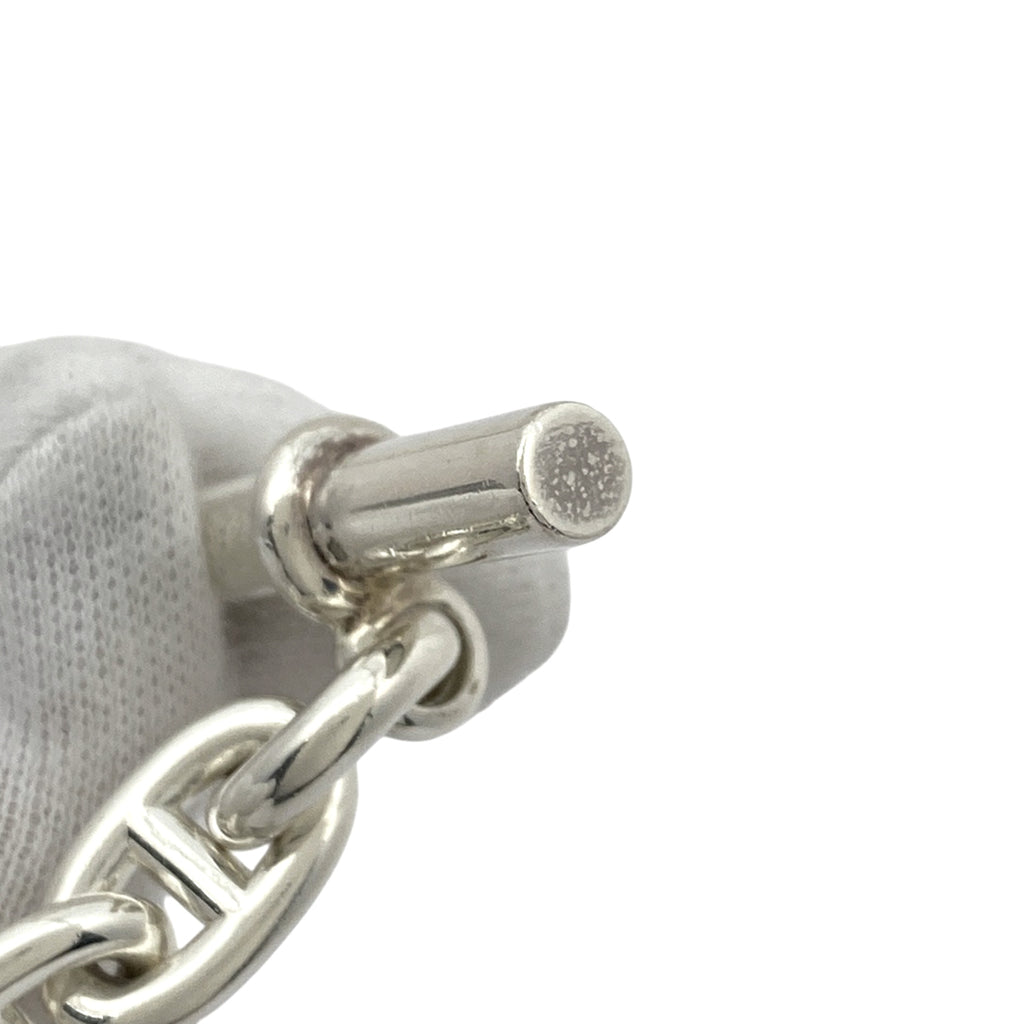 エルメス シェーヌダンクル PM 15コマ ブレスレット シルバー925 シルバー レディース 【中古】bracc