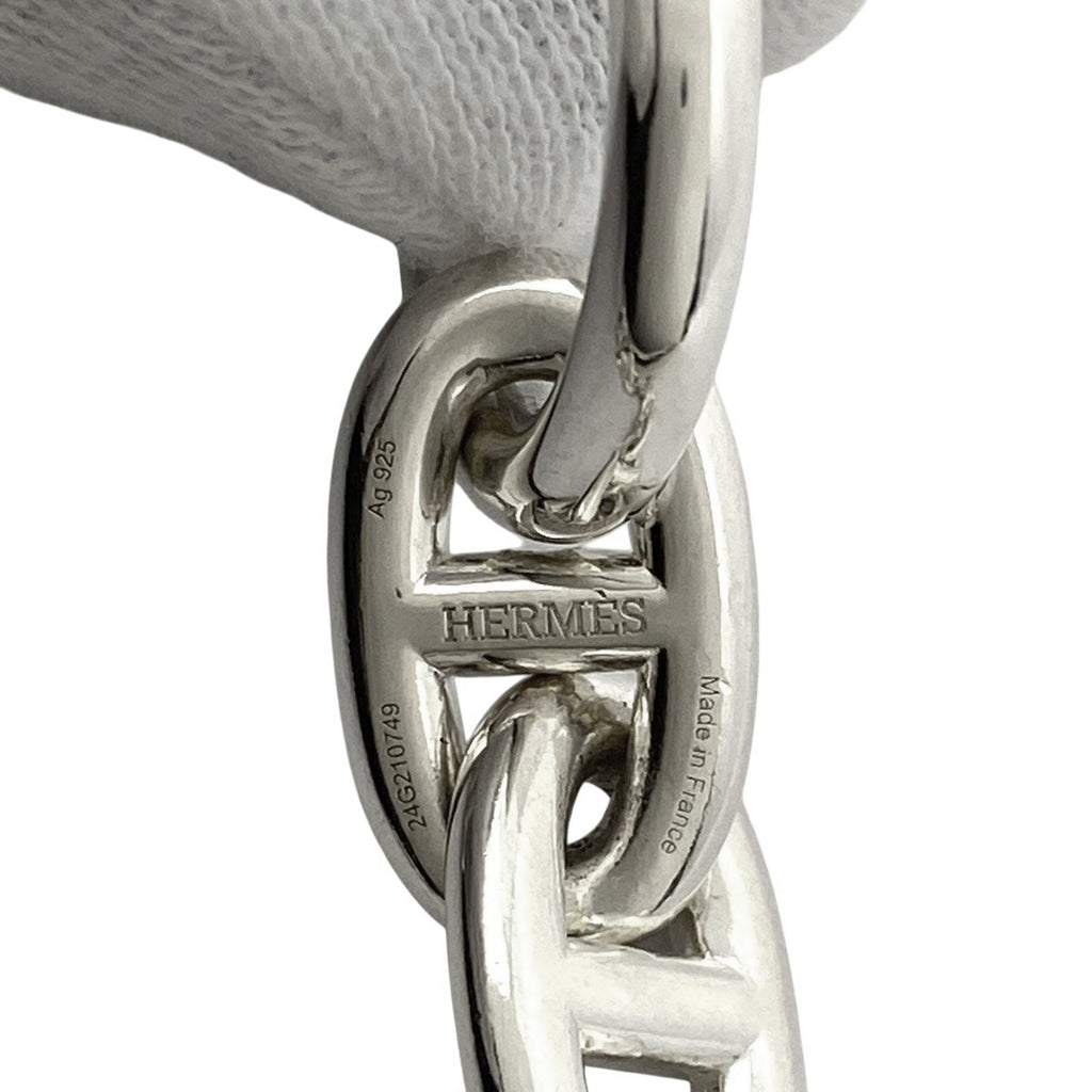 エルメス シェーヌダンクル PM 15コマ ブレスレット シルバー925 シルバー レディース 【中古】bracc