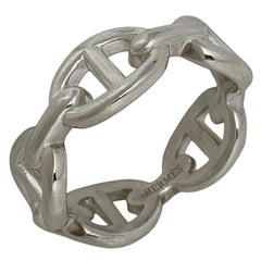 エルメス シェーヌダンクル アンシェネ PM 指輪 リング 16.5号 シルバー925 シルバー レディース 【中古】bracc