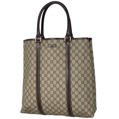 グッチ GG柄 トートバッグ ショルダーバッグ トートバッグ コーティングキャンバス ブラウン 223663 レディース 【中古】brbag