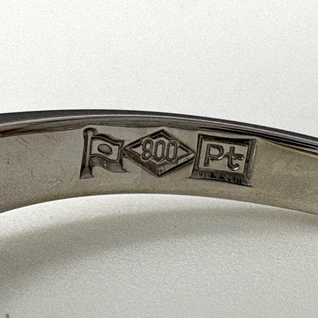 ダイヤモンド デザインリング プラチナ 指輪 リング 11号 Pt900 ダイヤモンド レディース 【中古】nbjwl