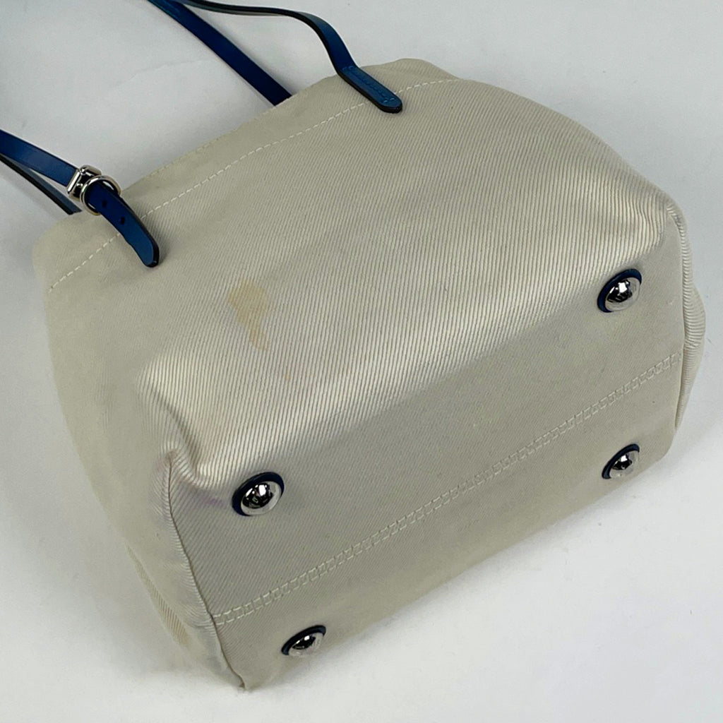 ルイ・ヴィトン カバ PM ショルダーバッグ 2014年サマーコレクション トートバッグ キャンバス サフィール(ブルー) M94504 レディース 【中古】brbag