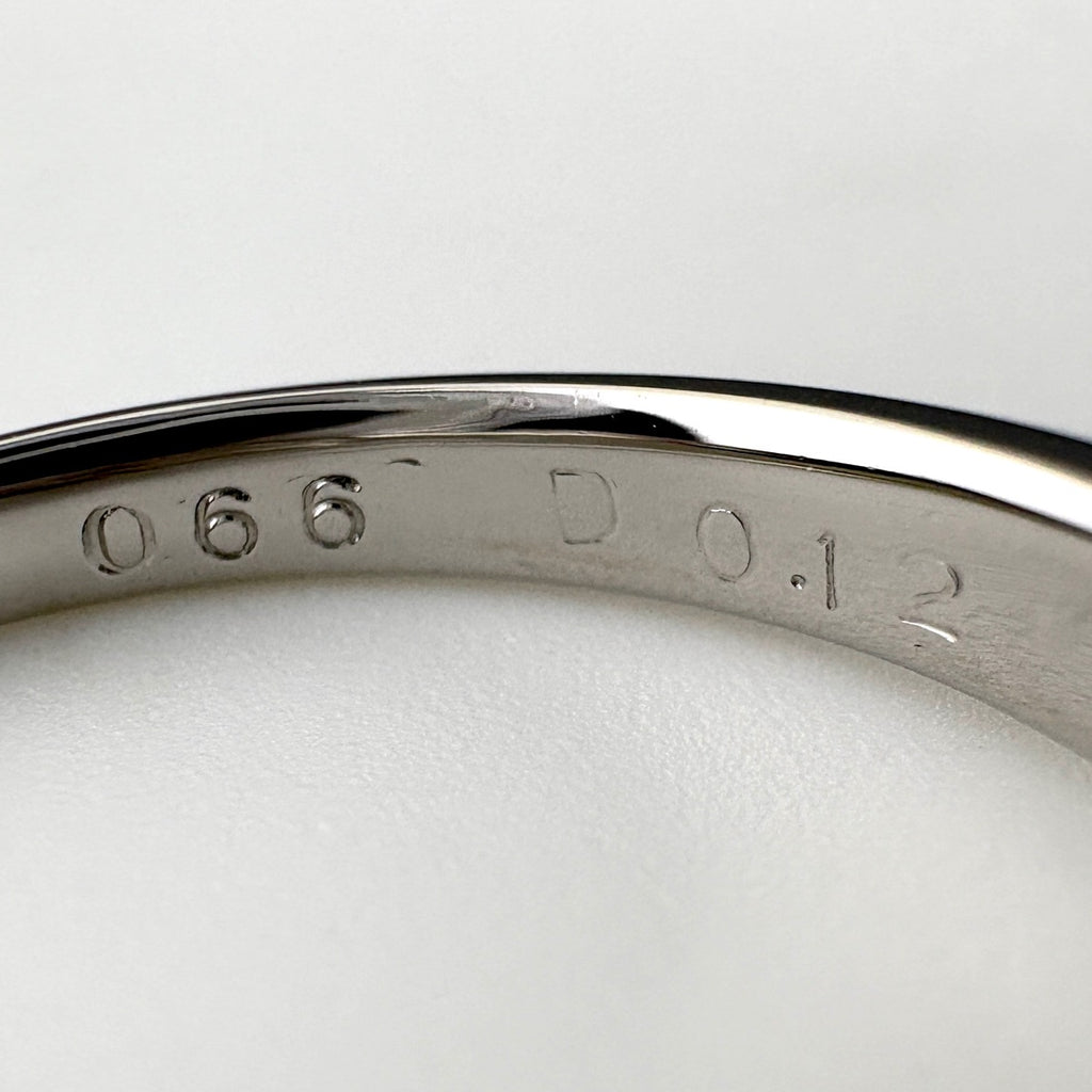 ルビー デザインリング プラチナ 指輪 メレダイヤ リング 11.5号 Pt900 ルビー ダイヤモンド レディース 【中古】nbjwl