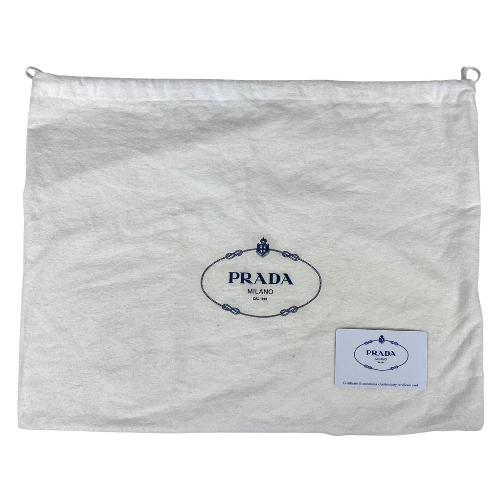 プラダ ドゥーブレ スモールバッグ 2WAY ショルダーバッグ ハンドバッグ レザー ブラック 1BG887 レディース 【中古】brbag