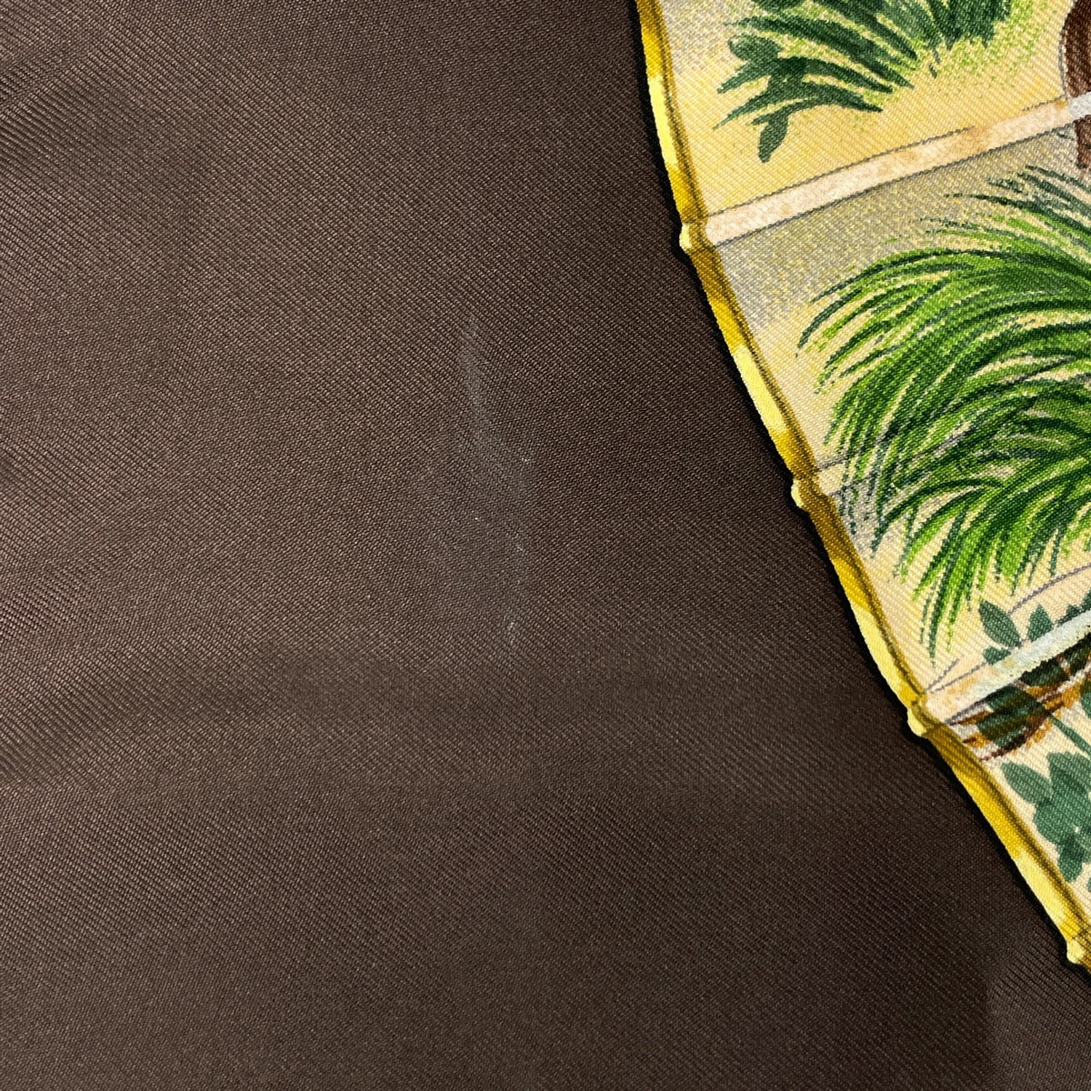 バイセル公式】エルメス カレ90 BRISE de CHARME 魅惑のそよ風 扇子