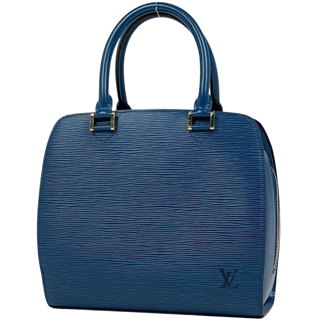 ルイ・ヴィトン ポンヌフ 手提げ ハンドバッグ エピ トレドブルー M52055 レディース 【中古】brbag