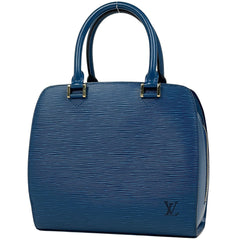 ルイ・ヴィトン ポンヌフ 手提げ ハンドバッグ エピ トレドブルー M52055 レディース 【中古】brbag