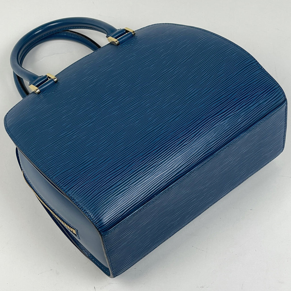 ルイ・ヴィトン ポンヌフ 手提げ ハンドバッグ エピ トレドブルー M52055 レディース 【中古】brbag