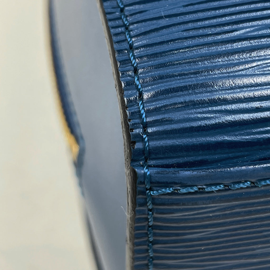 ルイ・ヴィトン ポンヌフ 手提げ ハンドバッグ エピ トレドブルー M52055 レディース 【中古】brbag