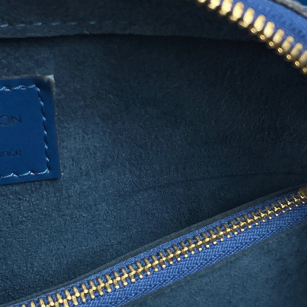 ルイ・ヴィトン ポンヌフ 手提げ ハンドバッグ エピ トレドブルー M52055 レディース 【中古】brbag