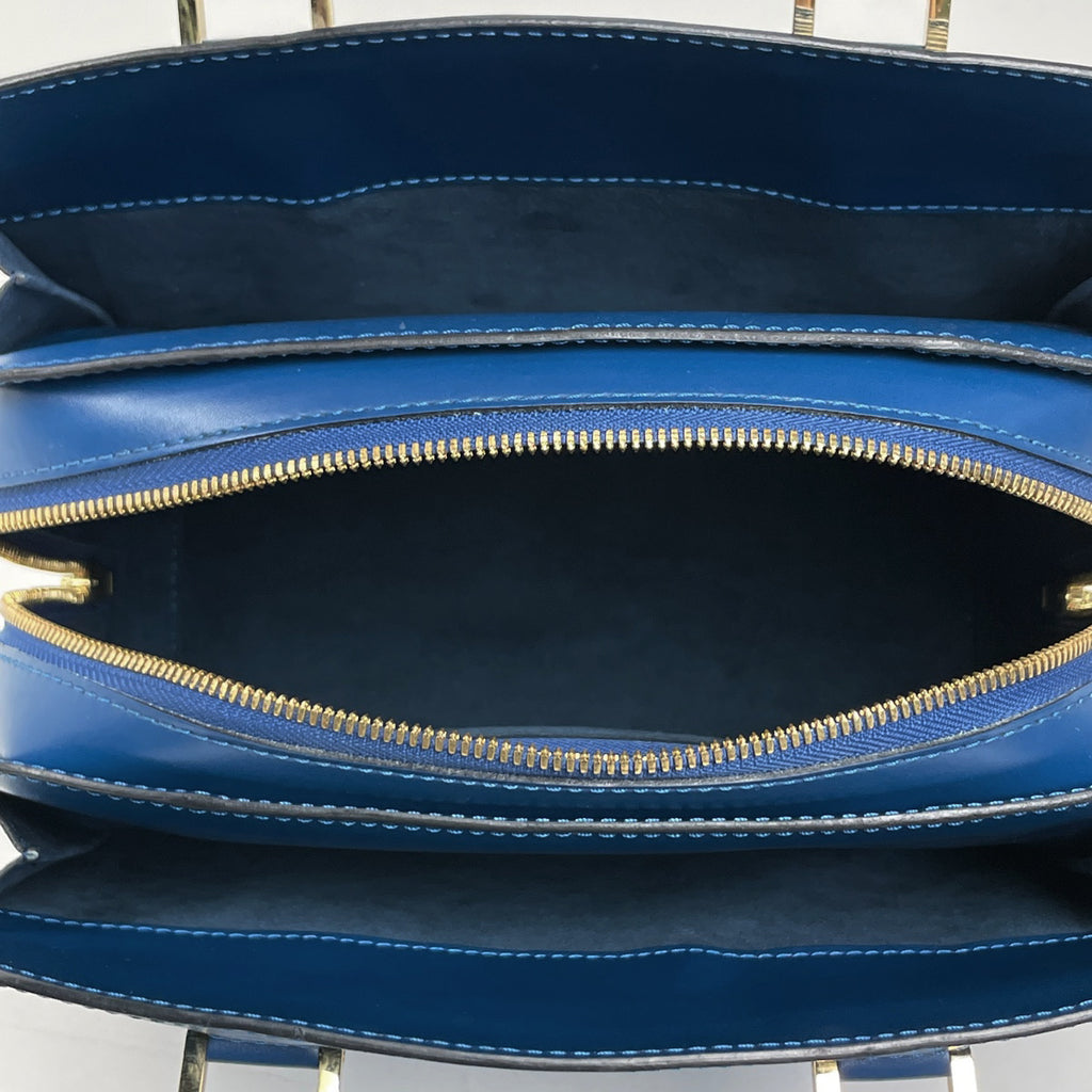 ルイ・ヴィトン ポンヌフ 手提げ ハンドバッグ エピ トレドブルー M52055 レディース 【中古】brbag