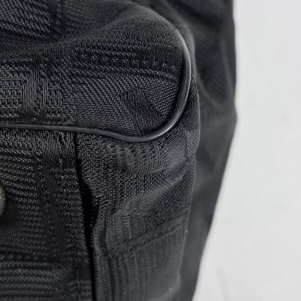 シャネル ニュートラベルライン トート PM ココマーク ハンドバッグ トートバッグ ナイロンジャガード ブラック A20457 レディース 【中古】brbag