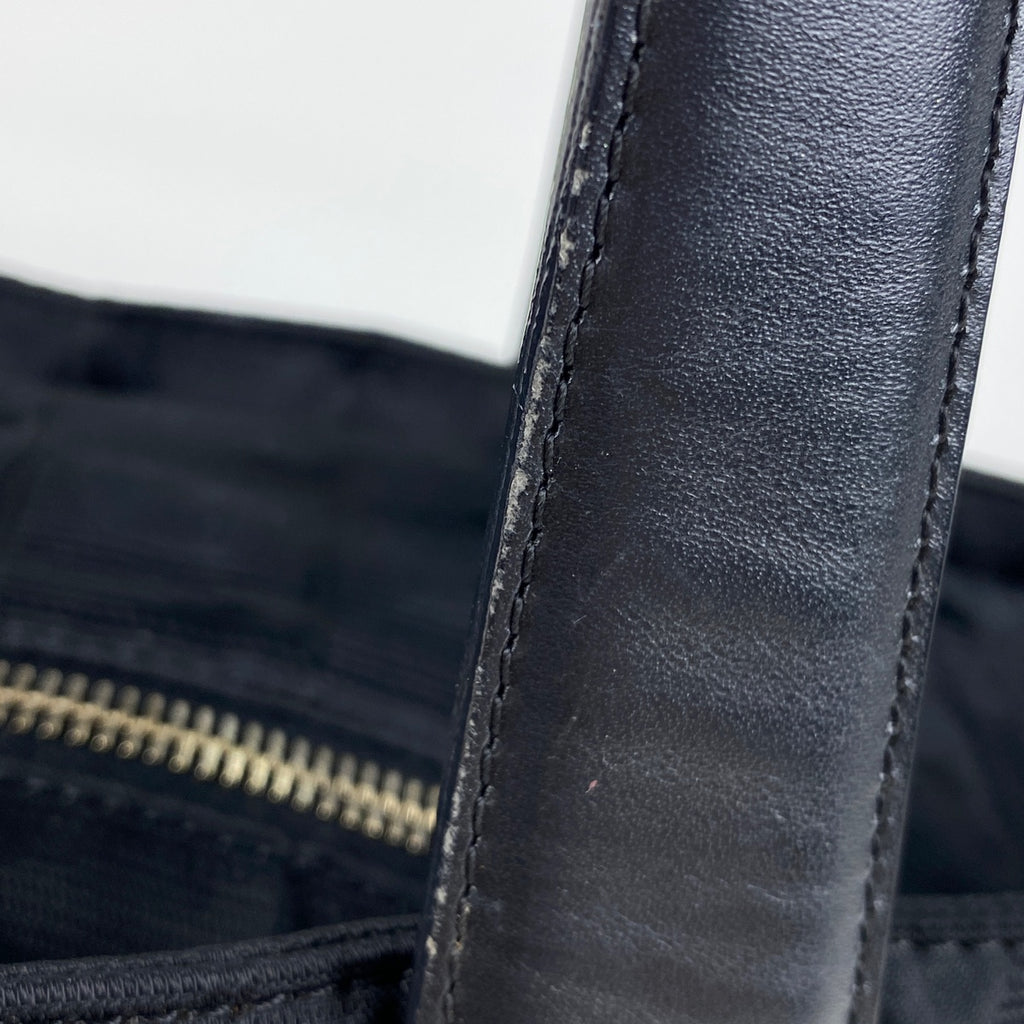 シャネル ニュートラベルライン トート PM ココマーク ハンドバッグ トートバッグ ナイロンジャガード ブラック A20457 レディース 【中古】brbag