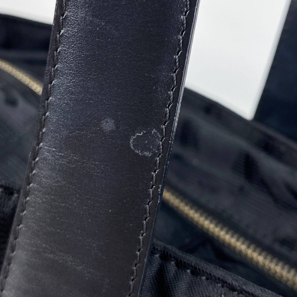 シャネル ニュートラベルライン トート PM ココマーク ハンドバッグ トートバッグ ナイロンジャガード ブラック A20457 レディース 【中古】brbag