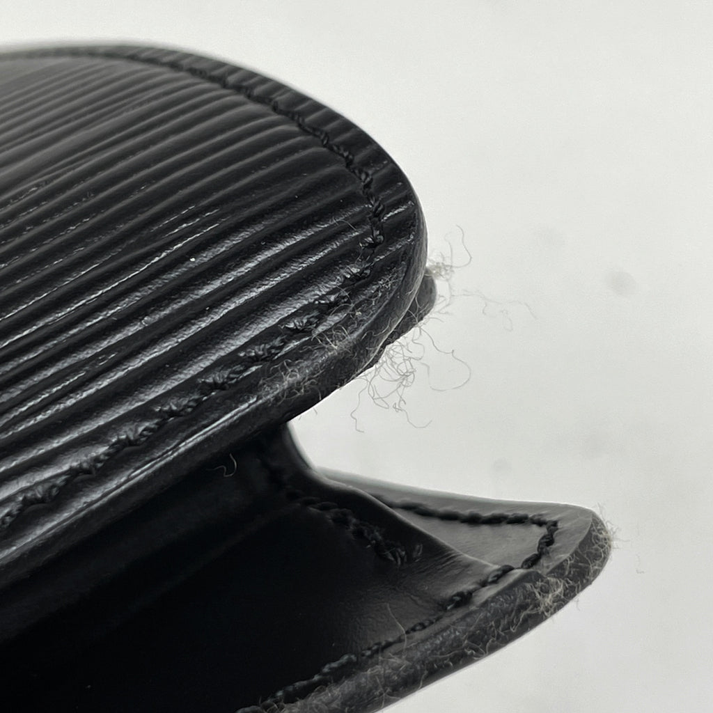 【ジャンク品】ルイ・ヴィトン オッシュ 2WAY 肩掛け 斜め掛け ショルダーバッグ エピ ノワール(ブラック) ブルー M52445 レディース 【中古】brbag