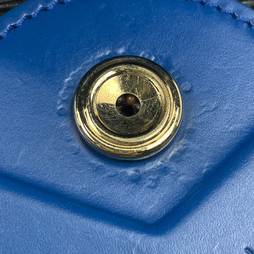 【ジャンク品】ルイ・ヴィトン オッシュ 2WAY 肩掛け 斜め掛け ショルダーバッグ エピ ノワール(ブラック) ブルー M52445 レディース 【中古】brbag