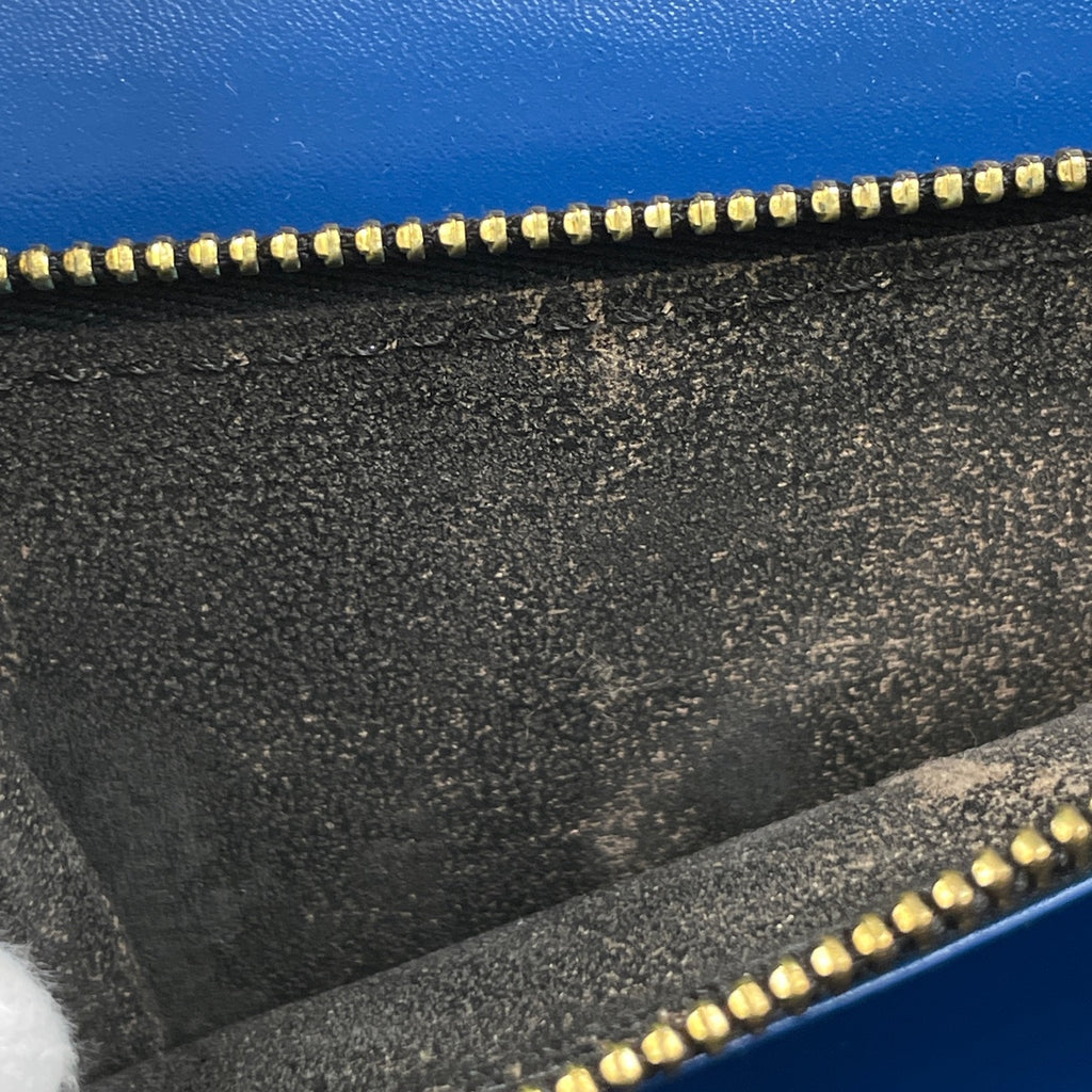 【ジャンク品】ルイ・ヴィトン オッシュ 2WAY 肩掛け 斜め掛け ショルダーバッグ エピ ノワール(ブラック) ブルー M52445 レディース 【中古】brbag