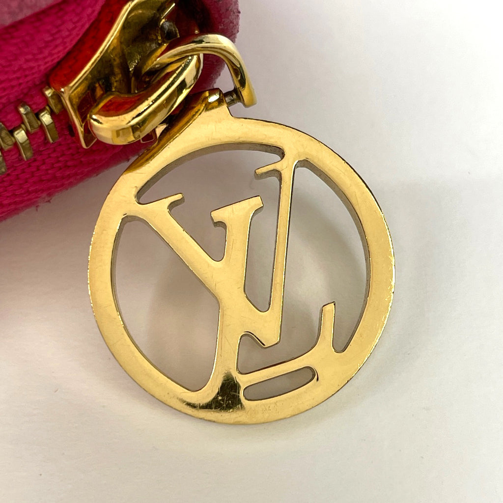 ルイ・ヴィトン ジッピーウォレット ラウンドファスナー ラウンドジップ モノグラムエンボス 長財布 レザー ブーケンビリア M82737 レディース 【中古】brbag