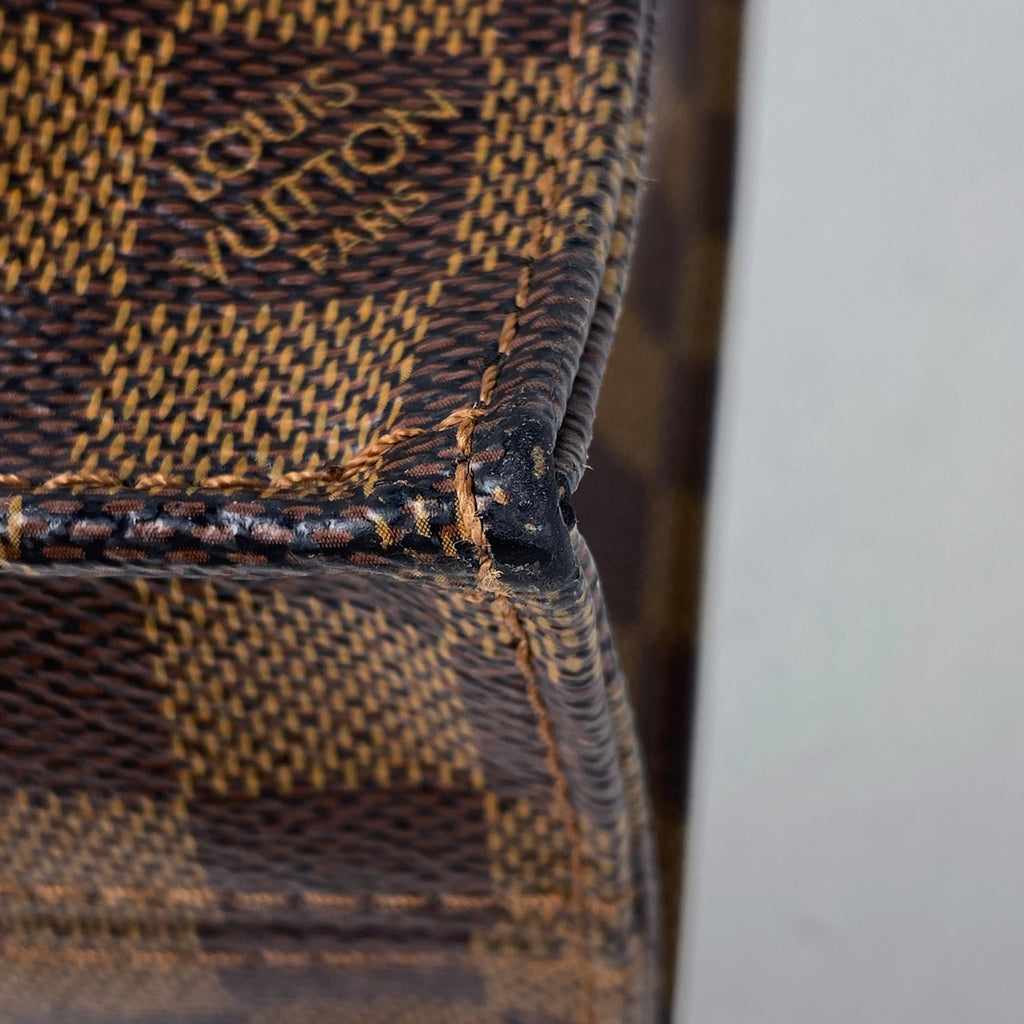 ルイ・ヴィトン サックプラ 通学鞄 ハンドバッグ トートバッグ ダミエ ブラウン N51140 レディース 【中古】brbag